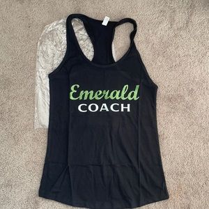 Beachbody Emerald Coach tank top- NEW